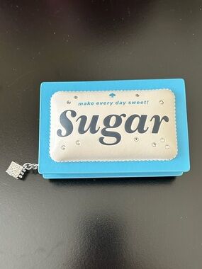 Kate Spade Coffee Break 3D Sugar Packet Small Card Holder